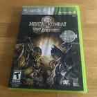 Mortal Kombat vs DC Universe Xbox 360 Game w/ Manual Tested Works