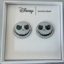 Baublebar Disney Nightmare Before Christmas Jack Skellington Earrings New In Box