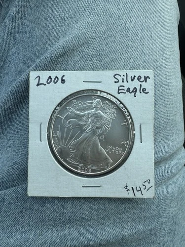 2006 Walking Liberty American Eagle Silver Dollar 1 oz .999 fine silver