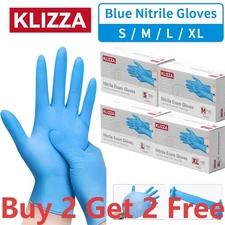 Disposable Nitrile Gloves 4.5 Mil Powder-Free Heavy Duty Household Clean Glove