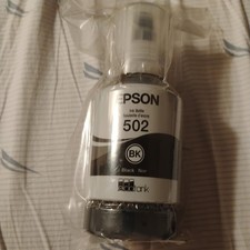Epson 502 Black Ink Bottle for ET-2700 ET-2750 ET-3700 ET-3750