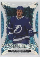 2021-22 Upper Deck Ovation World Premiere Aqua 7/10 Alex Barre-Boulet #WP-20 0i5
