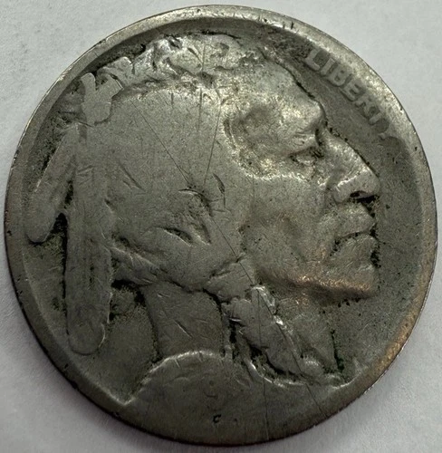 1919 S Buffalo Nickel Exact Coin Imaged #BF860