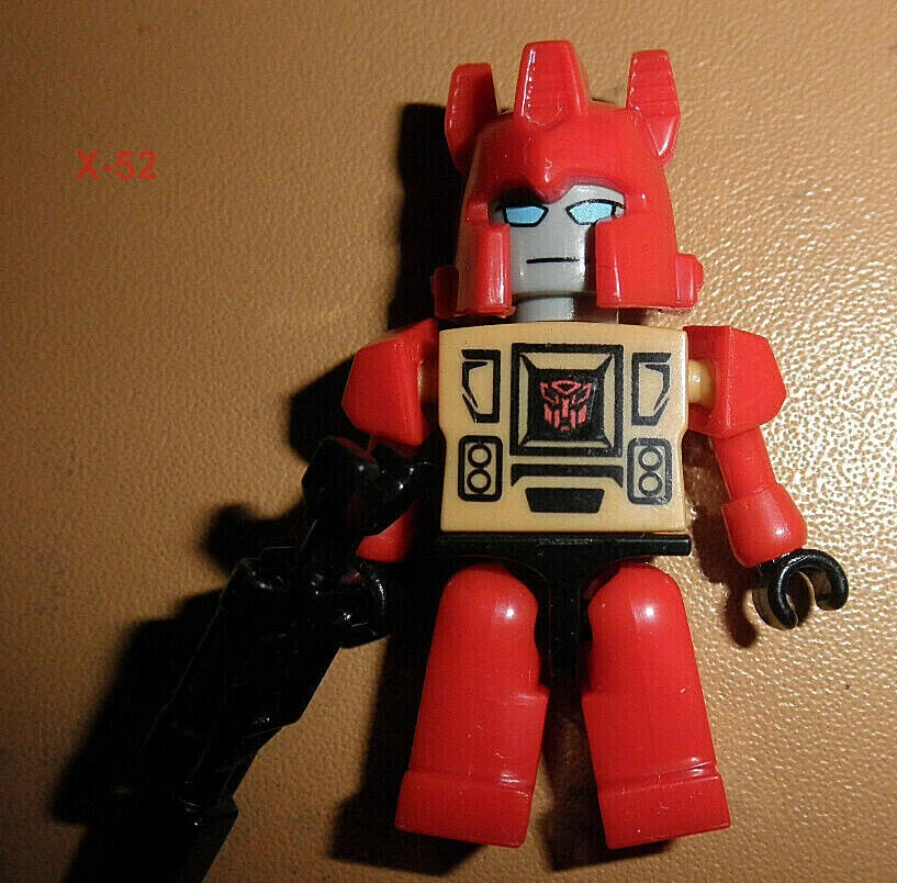 Sentinel Prime Transformers Kreo Red autobot mini figure kre-o kreon toy - Image 2 of 2