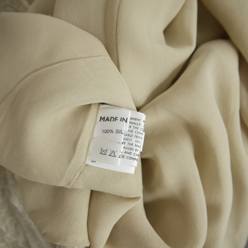 Falda Top Catherine Walker Co-Ord Blanco Crema Encaje Dos Piezas Talla 10-12 - Imagen 7 de 8