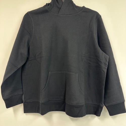 Ideology Womens Hoodie Sweatshirt Black Pullover Long Sleeve Pocket Plus 3X New