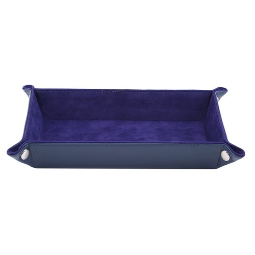 Tray Faux Leather Jewelry Key Wallet Phone Coin Tray Organizer Tray Box SG - Picture 17 of 18