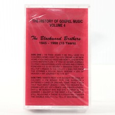 The History of Gospel Music Vol. 4 Blackwood Brothers 1945-60 Cassette Tape NEW