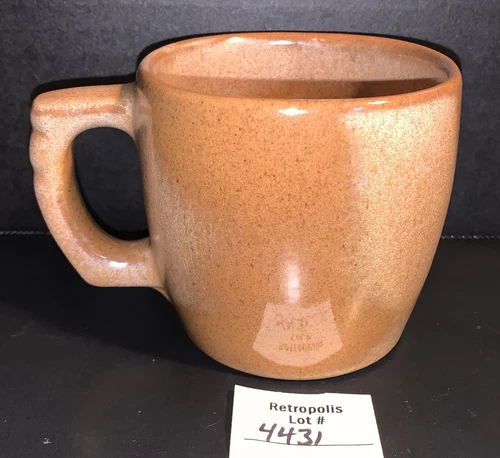 Frankoma Plainsman Brown Coffee Mug Cup 5C
