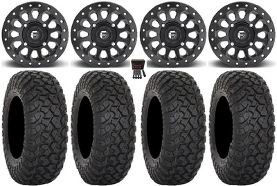 Fuel Vector Beadlock 15'' Wheels 32'' RT320 Tires Can-Am Maverick X3