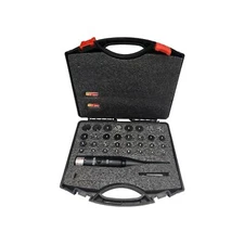 Professional Laser Bore Sight Kit Multiple Caliber, Upgraded 30 Adapters Button