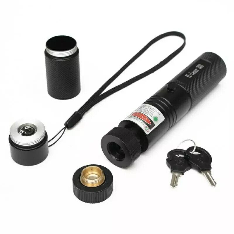 Pointeur laser 301 pro vert ultra puissant 1mw 532 + pile18650 offerte  pointer