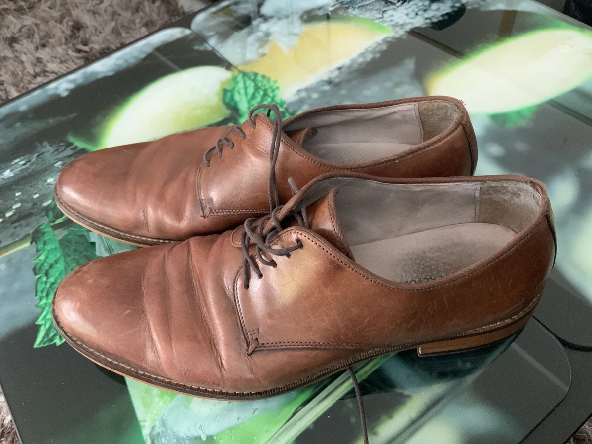Banana Republic Brown Leather Mens Shoes Size 10M