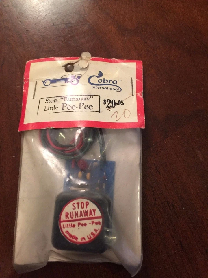 Cobra International Stop Runaway Little Pee Pee NIP - Image 2 of 2