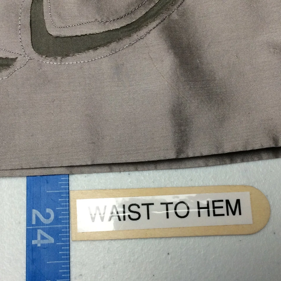 Falda de seda para mujer I-N-C International Concepts 10 rosas recubiertas topo forradas Foto 4 de 4