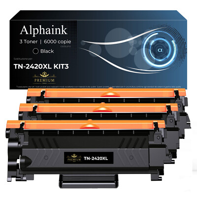 Betaink 3 Toner Compatibili Con Brother TN2420 TN-2420 XL 6000 - Foto 8