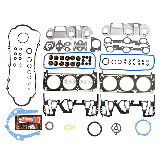 Juego completo de juntas para Chevrolet Pontiac Oldsmobile 95-99 3,1 L OHV VIN M 2º diseño Foto 2 de 4