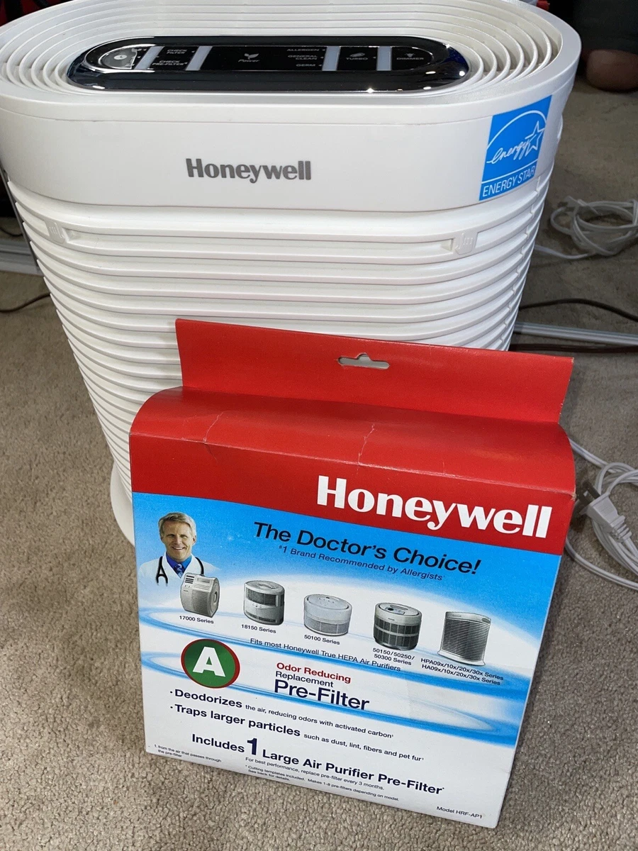 Honeywell True HEPA Air Purifier White HPA105TGT Air Filter