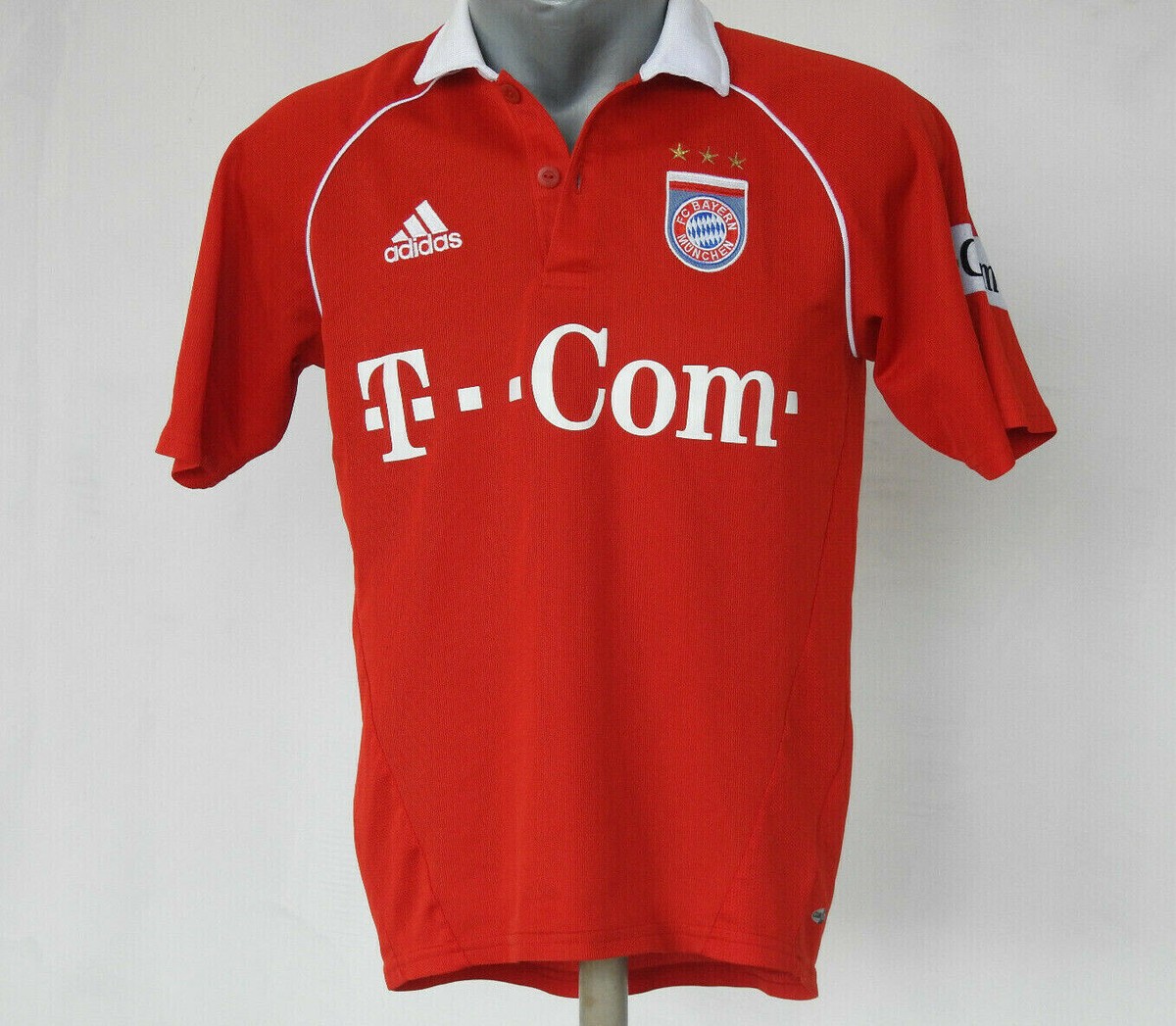 Bayern Munchen 2005 - 2006 Home Jersey #10 Roy Makaay Adidas Shirt