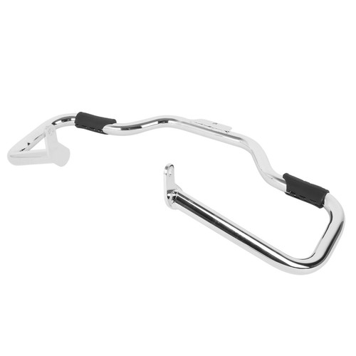 Mustache Engine Guard Crash Bar For Harley Softail Deluxe FLSTF FLSTSC 2000-2017 - Picture 10 of 13