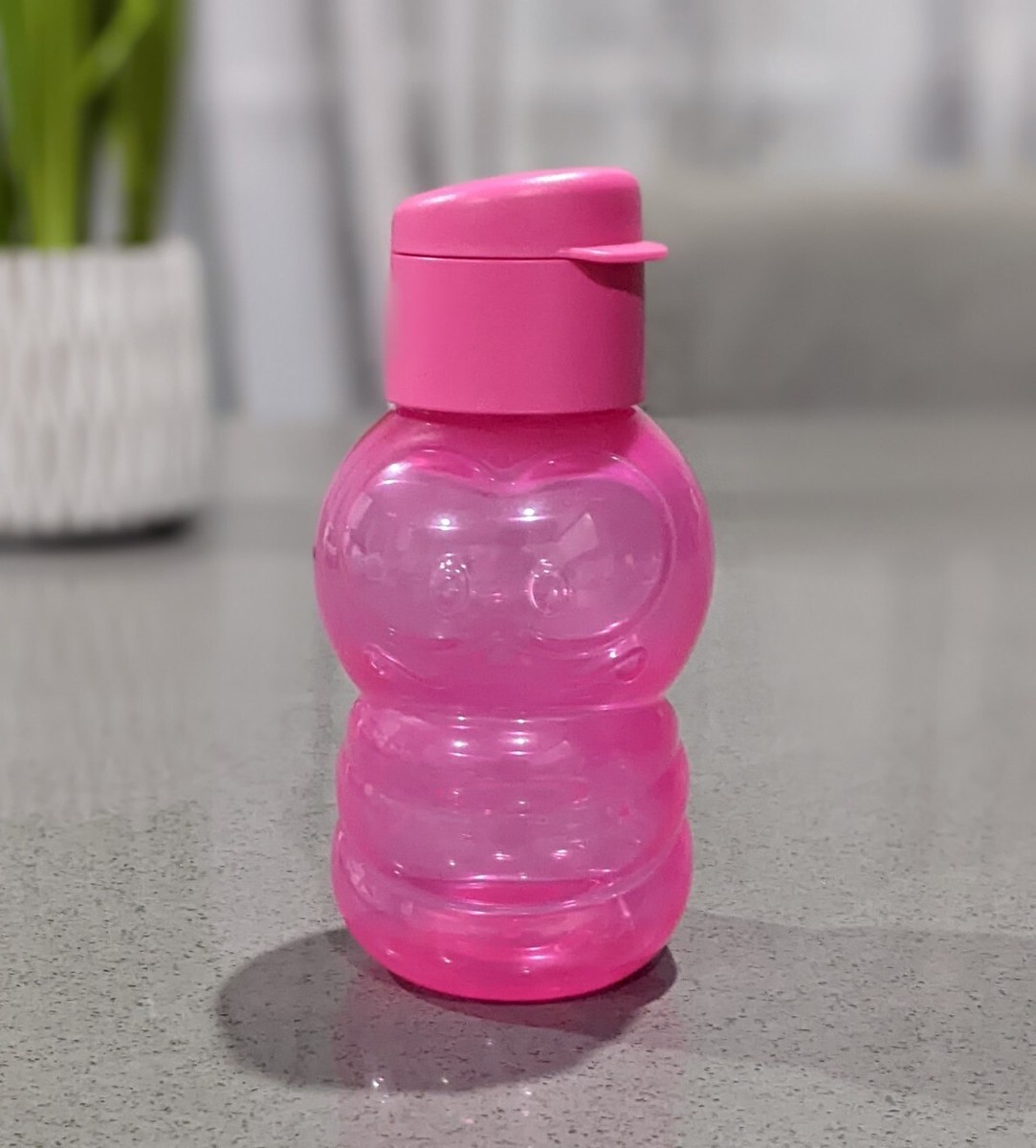 Tupperware Eco Worm Shape Water Bottle 12 oz New