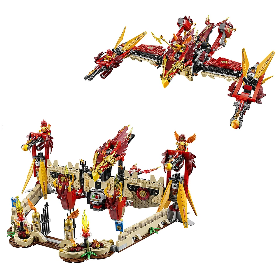 LEGO 70146 Flying Phoenix Fire Temple: 6 of 9 NEW SEALED BAGS: 4 5 6 7 8 9 Chima - Image 3 of 4