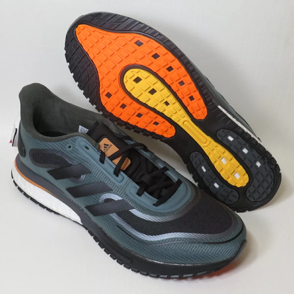 adidas Supernova Winter.Rdy Tech Emerald Black Running FV5647 Mens