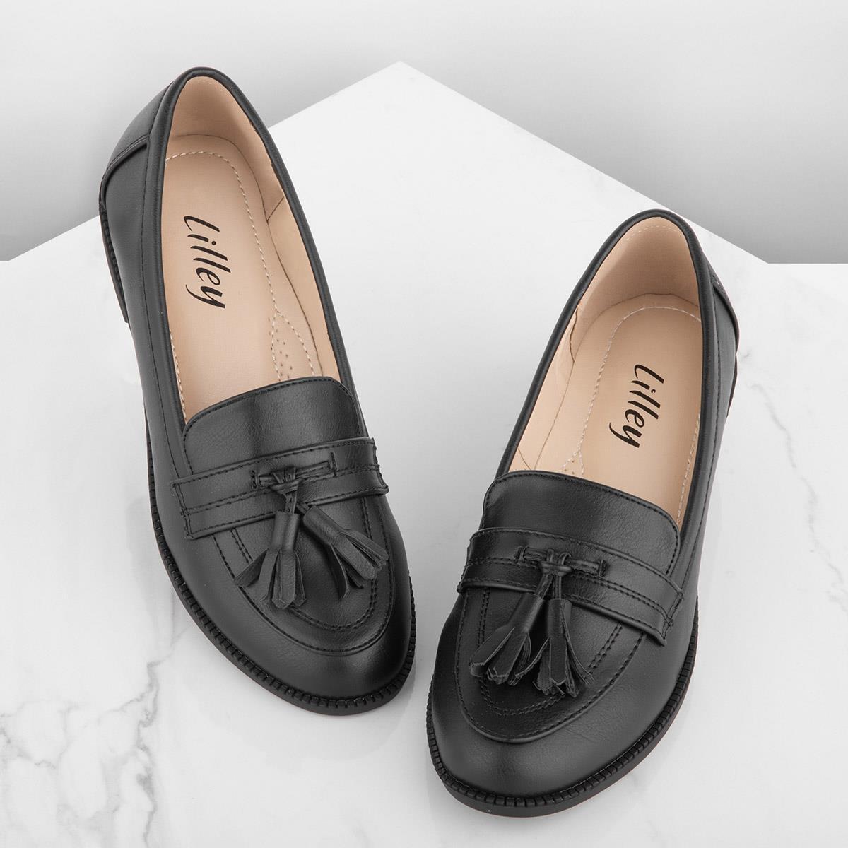 Loafer Shoe Zone Lilley Shoes Shoe Zone Black School Shoes Lilley