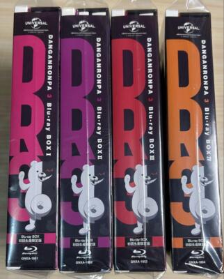 Danganronpa 3 Blu-ray BOX Vol. 1-4 Set Japan Anime | eBay Danganronpa 3 Blu-ray BOX Vol. 1-4 Set Japan Anime | eBay