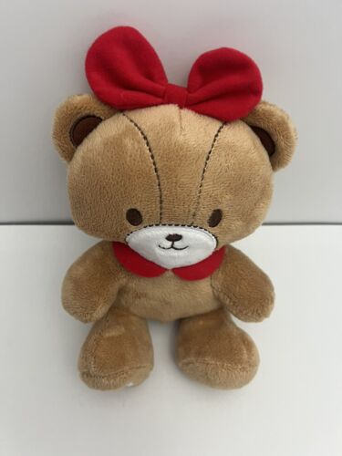 Build a Bear Sanrio Hello Kitty Holiday 2023 Tiny Chum Mini 8" Plush w/ Red Bow - Picture 3 of 13