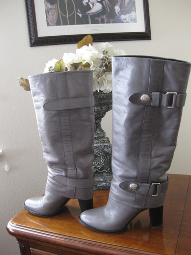 COACH PRE-OWNED SAGE SOFT TUMBLED CALF 