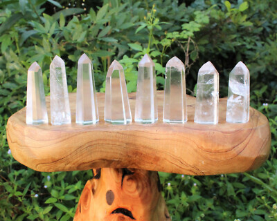 Clear Quartz Obelisk (6-Sided, 'A' Grade, Quartz Crystal Point, Crystal Tower)