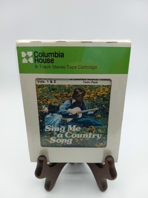 Sing Me A Country Song Volumes 1 & 2 Vintage 8 Track Audio Music Collectible NOS