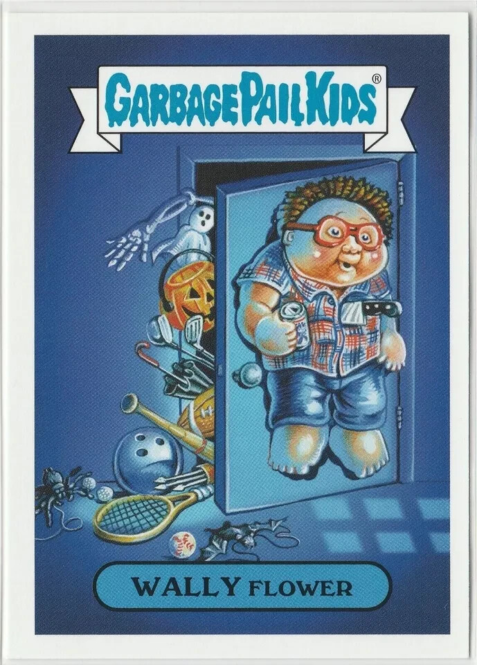Wally Flower 3b Garbage Pail Kids GPK 2019 Revenge of Oh the Horror-ible Card