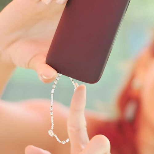 Pentagram Łańcuszek na telefon komórkowy Łańcuszki Damska biżuteria Pasek Smycz - Zdjęcie 7 z 12