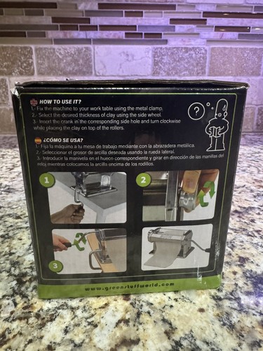 Green Stuff World Polymer Clay Conditioning Machine - NIB - Picture 5 of 6