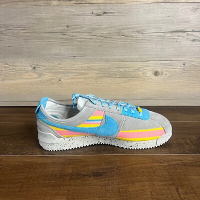 Nike Union LA X Cortez SP Smokey Gray Mens Size 10.5 Blue Fury