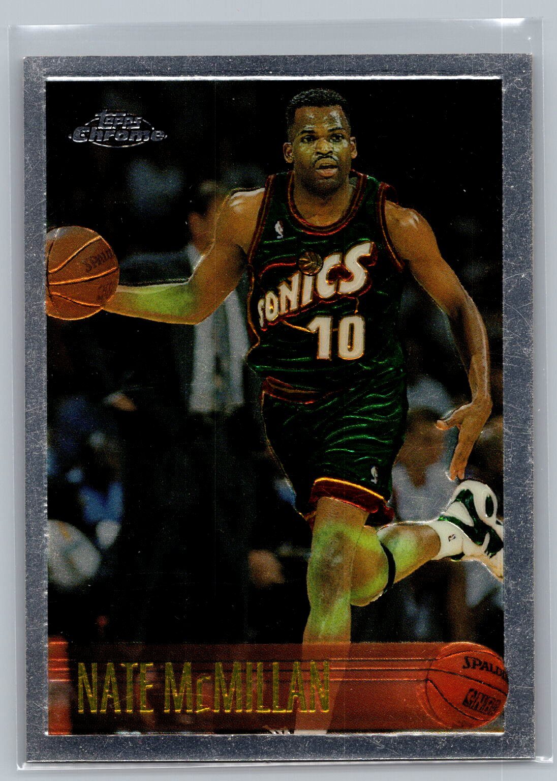 1996-97 Topps Nate McMillan #127 Seattle SuperSonics