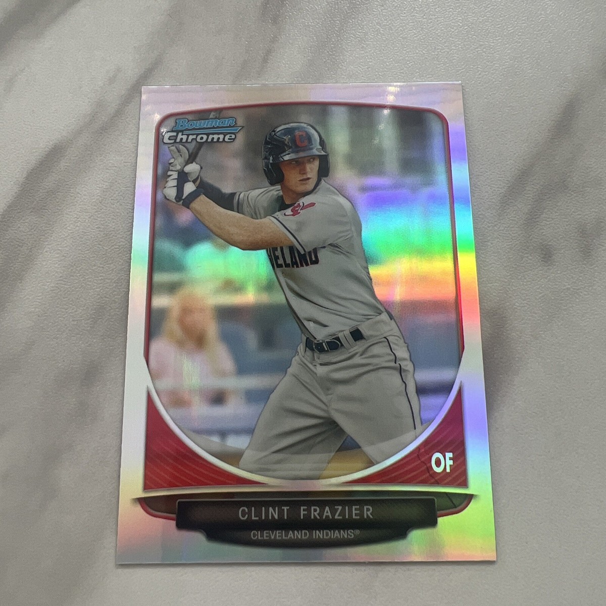 2013 Bowman Chrome Prospects Refractor RC #BDPP15 Clint Frazier