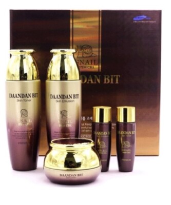 Daandanbit Stem cell snail 3pcs Special Set Anti Aging Wrinkle care Elastic 