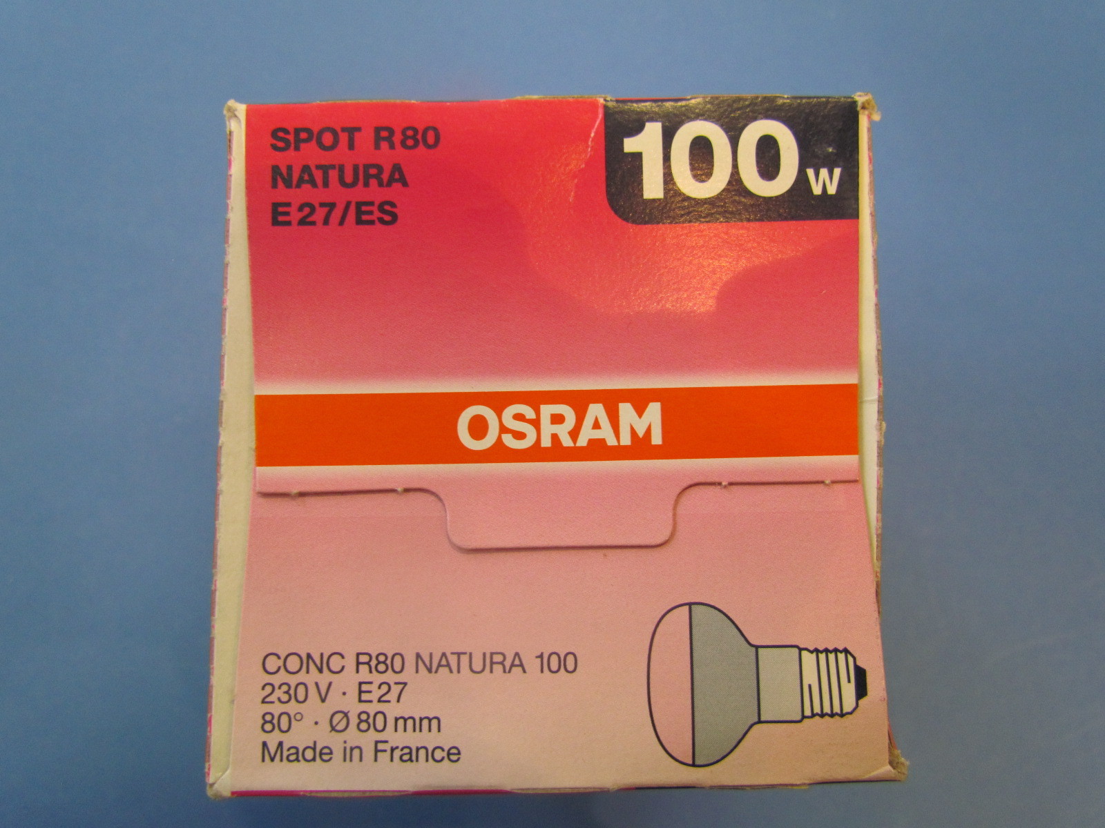 Lampadina OSRAM Concentra R80 E27 100W - Riflettore, 240V - Foto 13