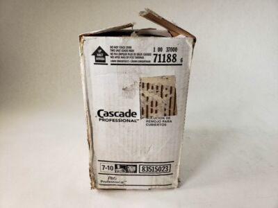 Lot Of 2 Cascade Professional Closed Loop Silverware Dishwasher Presoak 1 Gallon