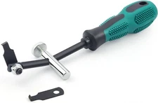 58430 Shaft Type Seal Puller W/ Spare Hook Crankshaft Camshaft Remover Auto Tool