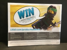 INSTRUCTION MANUAL ONLY LEGO 70608 The Ninjago Movie Master Falls