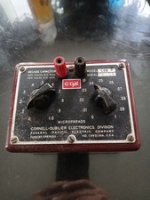 Vintage Cornell-Dubilier Decade Capacitor Mod...
