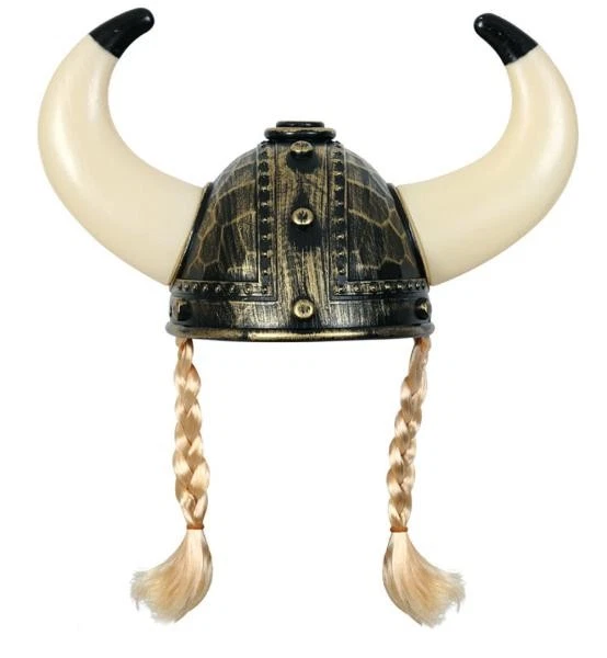 Fasching Kostüm Wikingerhelm Wikinger Helm Häuptlinghelm 60 cm - Bild 1 von 1