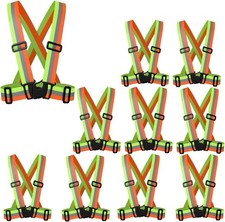 Reflective Safety Suspenders work Suspenders With Hi Viz Reflective Strip Hold U