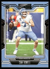 2022 Panini Chronicles Draft Picks #5 Sam Howell Playbook