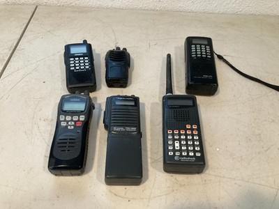 Lot of 6 Uniden TrunkTracker III Atlantis 250 Realistic RELM RadioShack