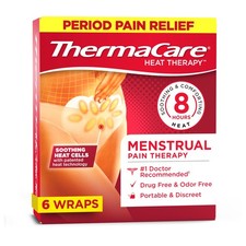 Menstrual Heating Pads - Portable, Adhesive HeatWraps for Period Cramps  Bac...
